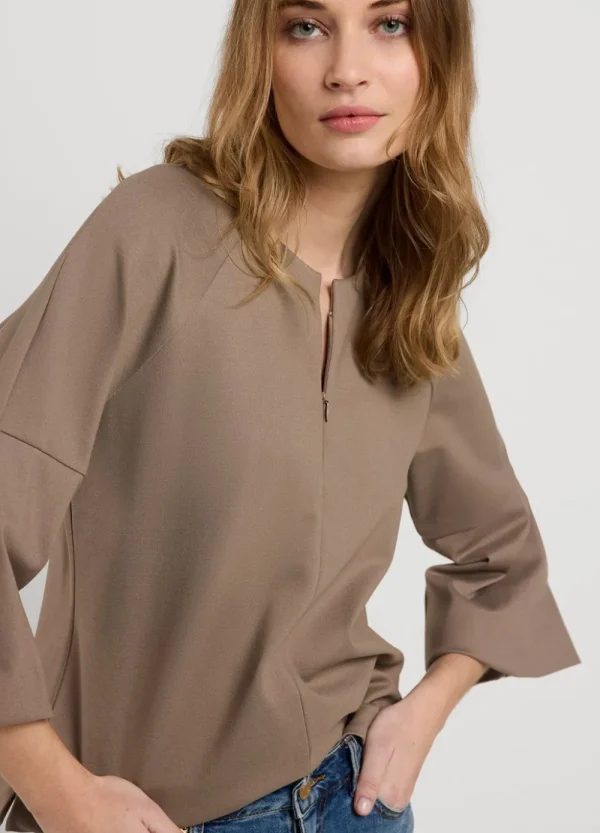 Vrouwen Summum Woman Tops & T-Shirts | Aangesloten Top