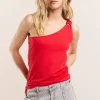 Vrouwen Summum Woman Tops & T-Shirts | Asymmetrisch Singlet