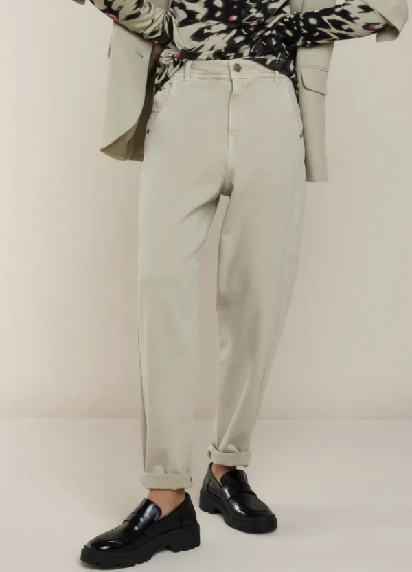 Vrouwen Summum Woman Broeken & Jumpsuits | Barrel Fit Broek