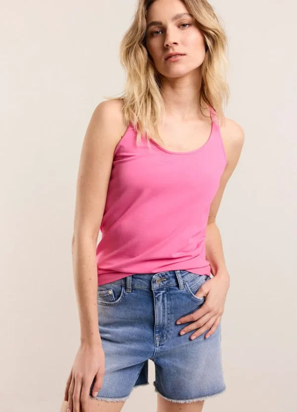Vrouwen Summum Woman Tops & T-Shirts | Basic Singlet