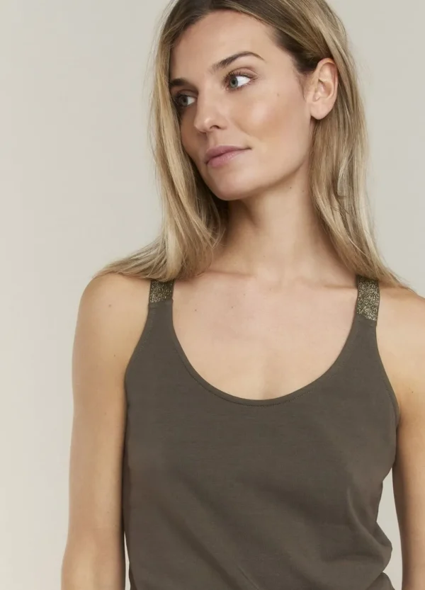 Vrouwen Summum Woman Tops & T-Shirts | Basic Singlet