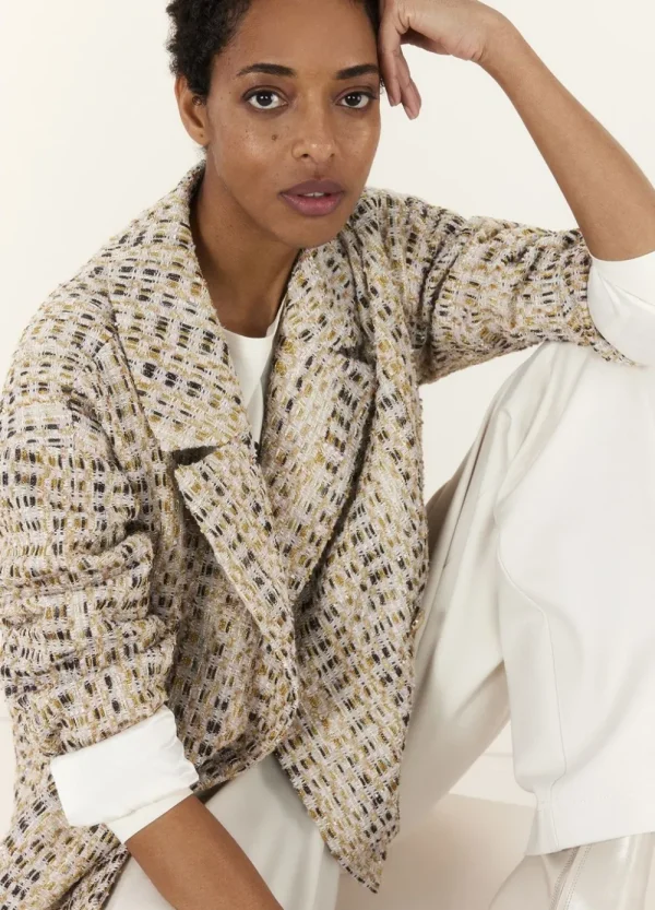 Vrouwen Summum Woman Jassen | Blazer Tweedstof