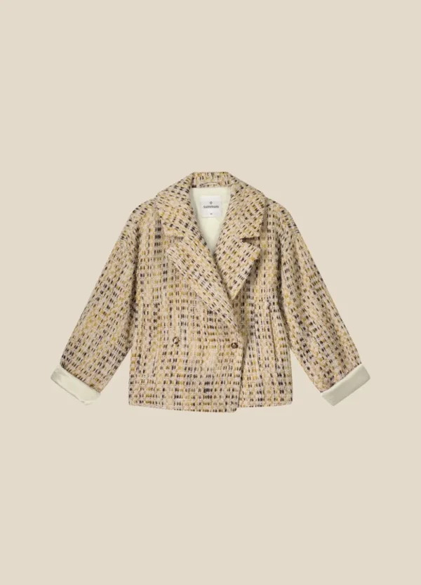 Vrouwen Summum Woman Jassen | Blazer Tweedstof