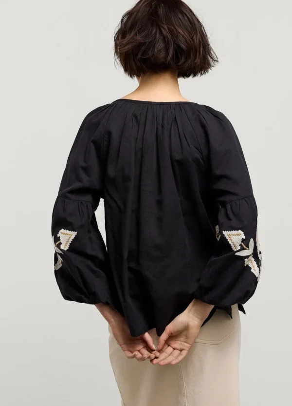 Vrouwen Summum Woman Blouses | Blouse In Linnenmix