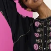 Vrouwen Summum Woman Blouses | Blouse Met Gebloemd Borduurwerk
