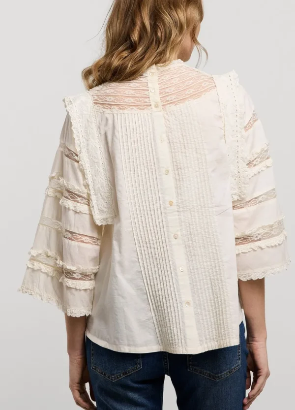 Vrouwen Summum Woman Blouses | Blouse Met Kant