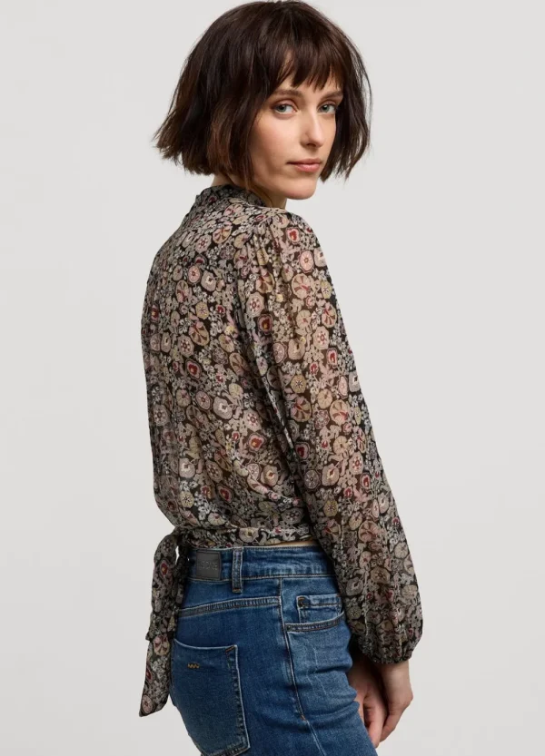 Vrouwen Summum Woman Tops & T-Shirts | Blouse Met Tailleband
