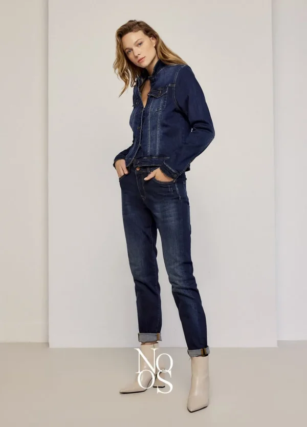 Vrouwen Summum Woman Broeken & Jumpsuits | Blue Daze Denim Tapered Jeans