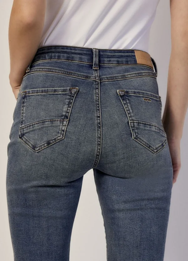 Vrouwen Summum Woman Broeken & Jumpsuits | Blue Daze Denim Tapered Jeans