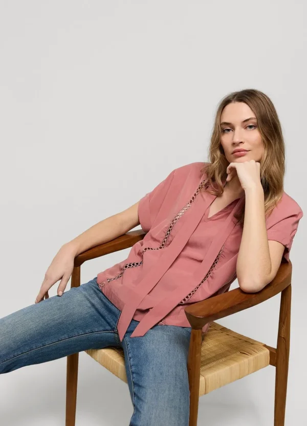 Vrouwen Summum Woman Tops & T-Shirts | Bow Tie Top