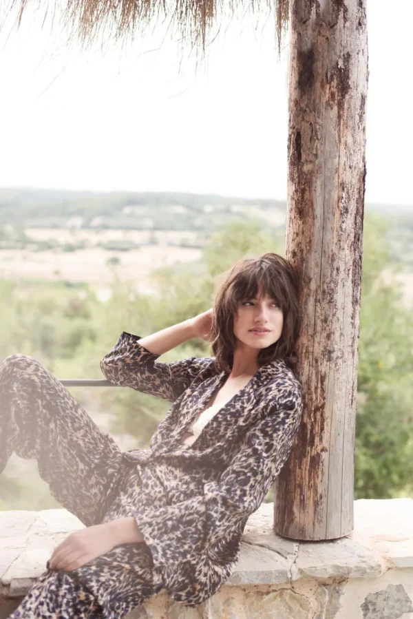 Vrouwen Summum Woman Blazers & Jasjes | Boyfriend Blazer Met Print