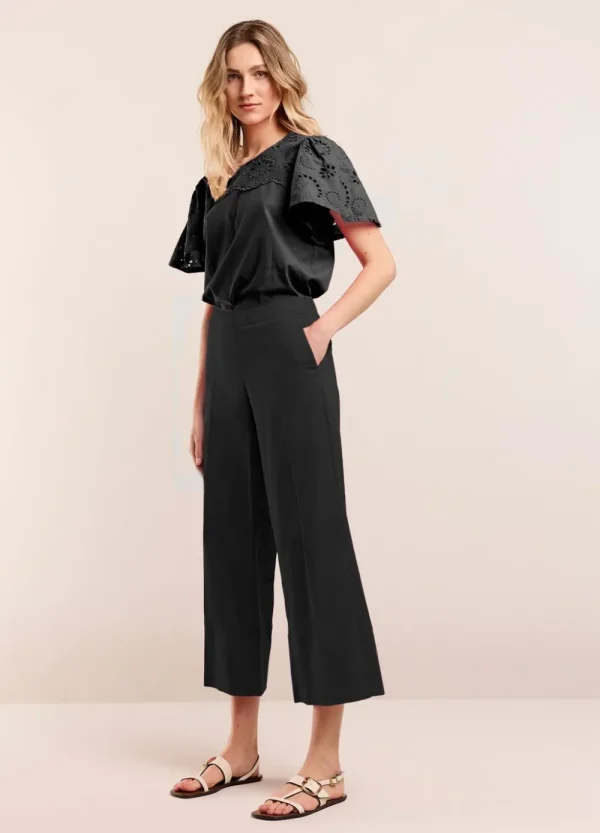 Vrouwen Summum Woman Broeken & Jumpsuits | Broek Met 7/8E Rechte Pijp