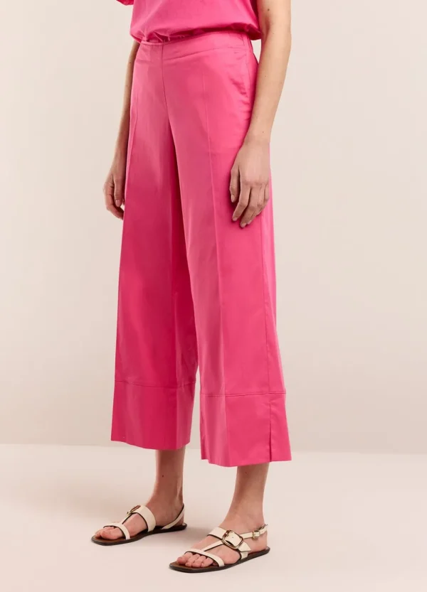 Vrouwen Summum Woman Broeken & Jumpsuits | Broek Met 7/8E Rechte Pijp