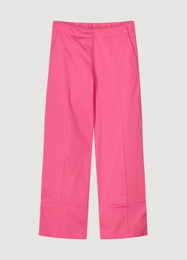 Vrouwen Summum Woman Broeken & Jumpsuits | Broek Met 7/8E Rechte Pijp