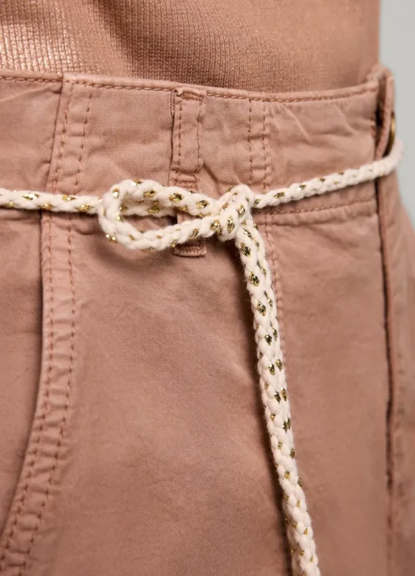 Vrouwen Summum Woman Broeken & Jumpsuits | Broek Met Opgestikte Zakken