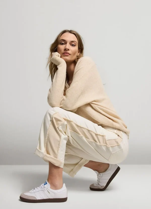Vrouwen Summum Woman Broeken & Jumpsuits | Broek Met Opgestikte Zakken