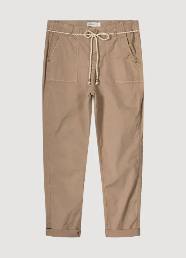 Vrouwen Summum Woman Broeken & Jumpsuits | Broek Met Opgestikte Zakken