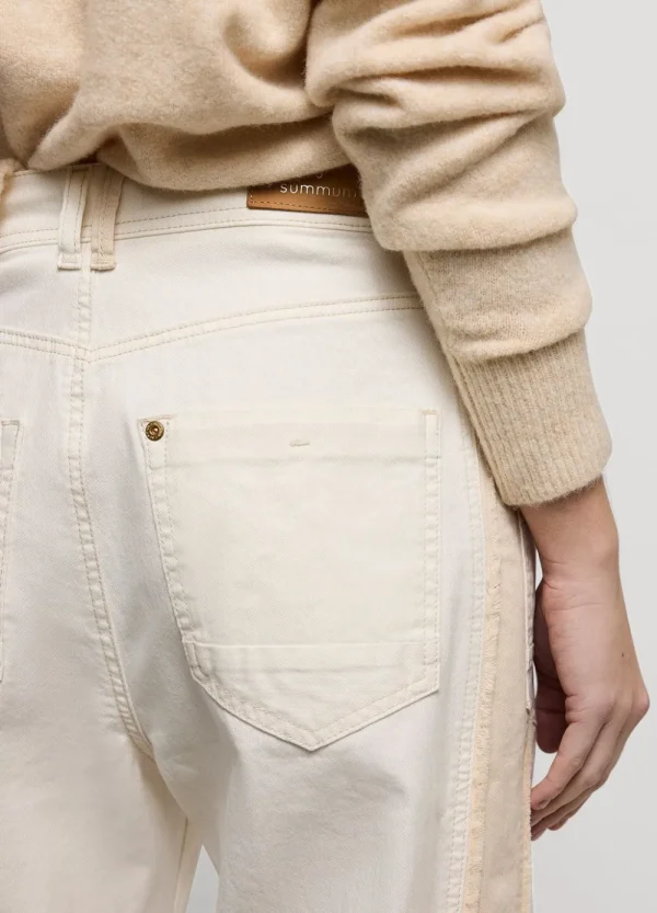 Vrouwen Summum Woman Broeken & Jumpsuits | Broek Met Opgestikte Zakken