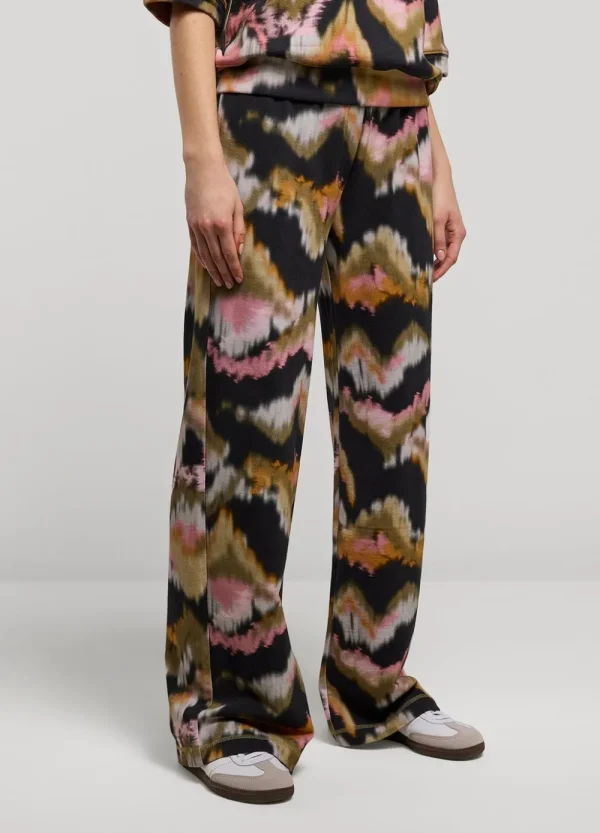 Vrouwen Summum Woman Broeken & Jumpsuits | Broek Met Waterverf-Print