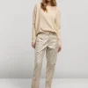 Vrouwen Summum Woman Broeken & Jumpsuits | Broek Metallic Print
