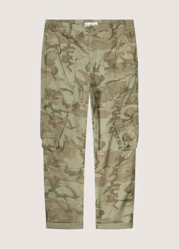 Vrouwen Summum Woman Broeken & Jumpsuits | Camouflage Cargobroek