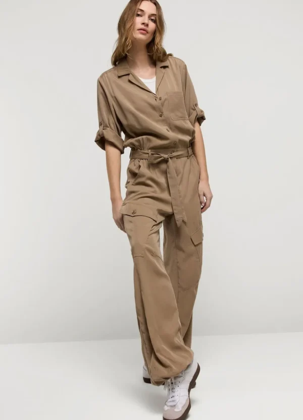 Vrouwen Summum Woman Broeken & Jumpsuits | Cargo Jumpsuit