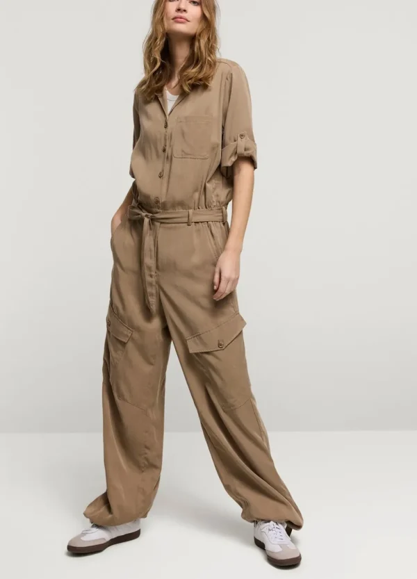 Vrouwen Summum Woman Broeken & Jumpsuits | Cargo Jumpsuit