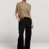 Vrouwen Summum Woman Broeken & Jumpsuits | Cargobroek Elastische Taille