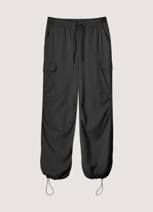 Vrouwen Summum Woman Broeken & Jumpsuits | Cargobroek Elastische Taille