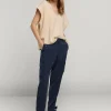 Vrouwen Summum Woman Broeken & Jumpsuits | Cargobroek Met Strik