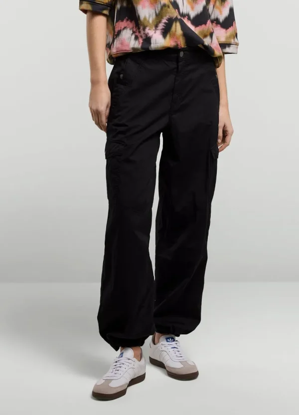 Vrouwen Summum Woman Broeken & Jumpsuits | Cargobroek Rechte Pijp