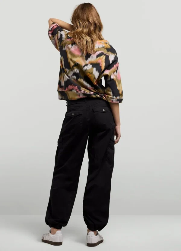 Vrouwen Summum Woman Broeken & Jumpsuits | Cargobroek Rechte Pijp