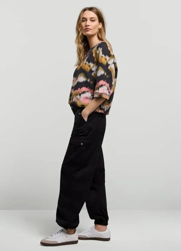 Vrouwen Summum Woman Broeken & Jumpsuits | Cargobroek Rechte Pijp