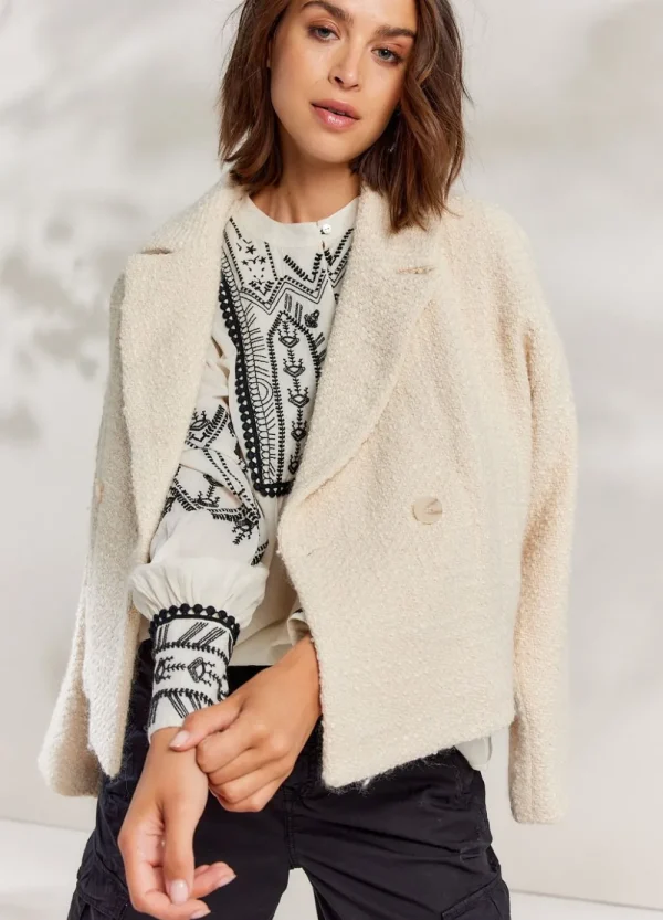 Vrouwen Summum Woman Blouses | Contrast Top
