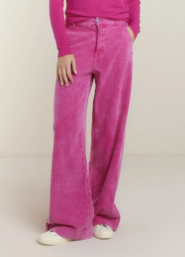 Vrouwen Summum Woman Broeken & Jumpsuits | Corduroy Broek