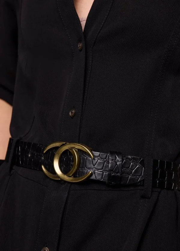 Vrouwen Summum Woman Accessoires | Croco-Effect Riem