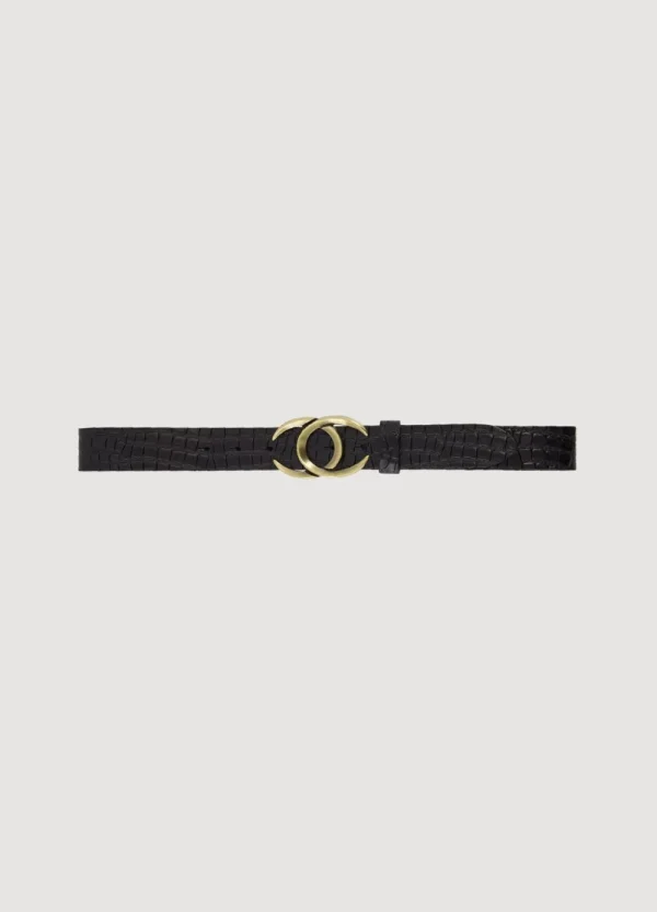 Vrouwen Summum Woman Accessoires | Croco-Effect Riem