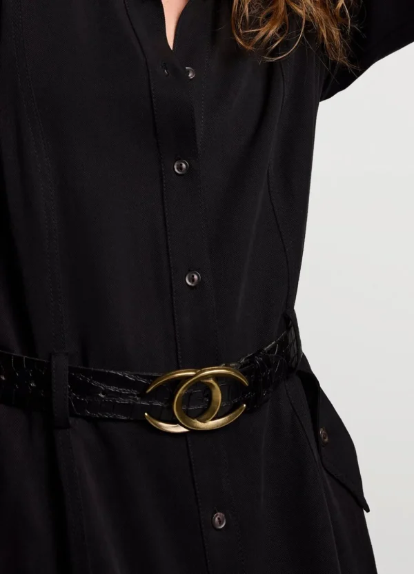 Vrouwen Summum Woman Accessoires | Croco-Effect Riem
