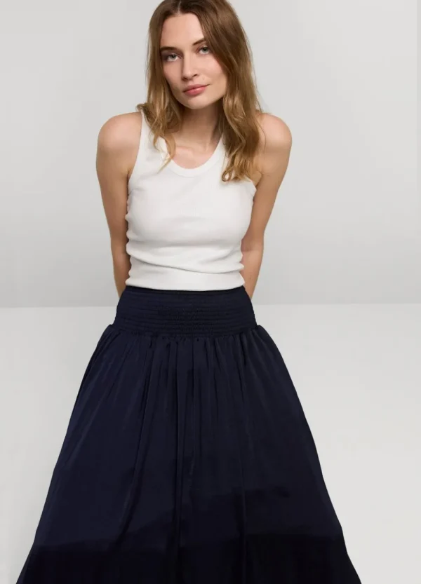 Vrouwen Summum Woman Rokken | Drapey Satin Rok