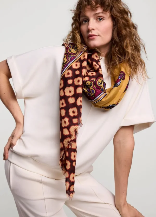 Vrouwen Summum Woman Accessoires | Dunne Sjaal Met Print