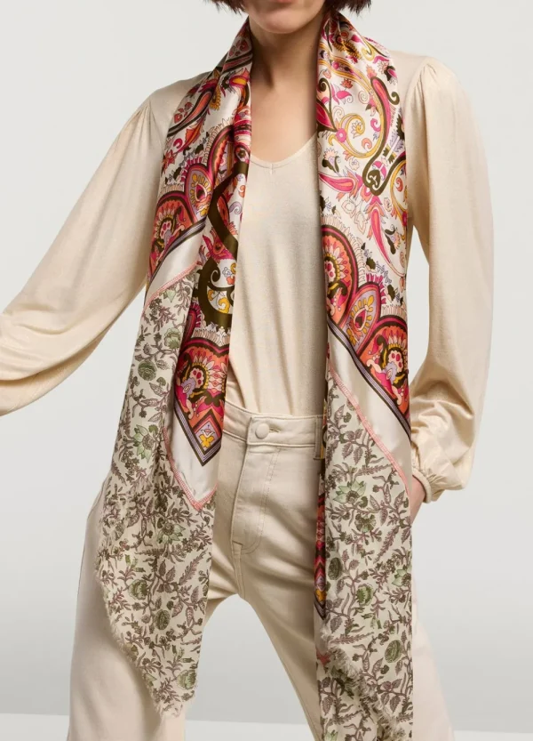 Vrouwen Summum Woman Accessoires | Dunne Sjaal Met Print