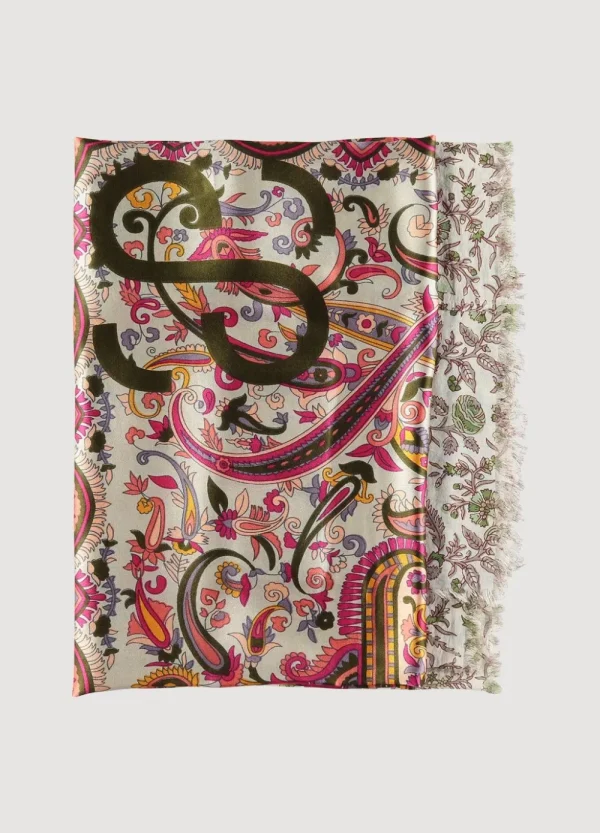 Vrouwen Summum Woman Accessoires | Dunne Sjaal Met Print
