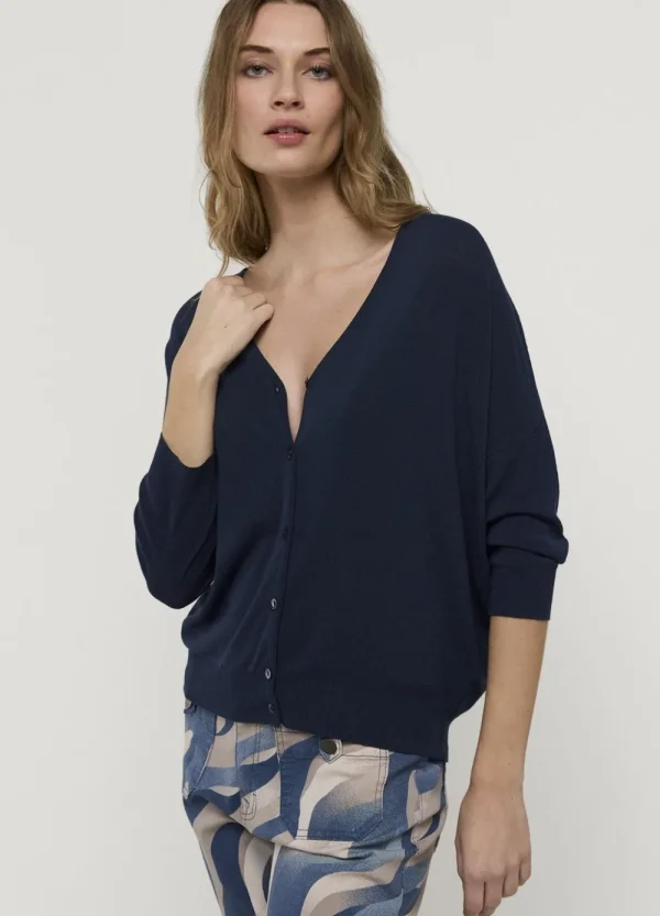 Vrouwen Summum Woman Truien & Vesten | Fijngebreid Vest