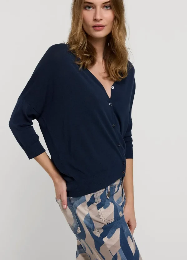 Vrouwen Summum Woman Truien & Vesten | Fijngebreid Vest