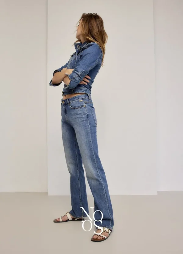 Vrouwen Summum Woman Broeken & Jumpsuits | Flared Blue Daze Denim