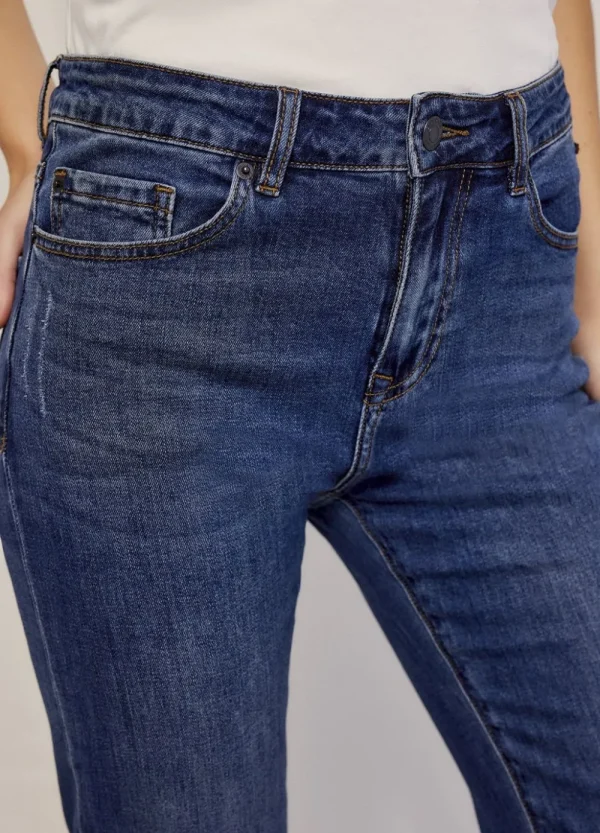 Vrouwen Summum Woman Broeken & Jumpsuits | Flared Blue Daze Denim