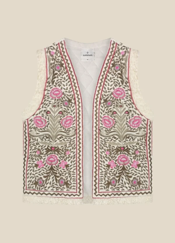 Vrouwen Summum Woman Blazers & Jasjes | Geborduurd Gilet