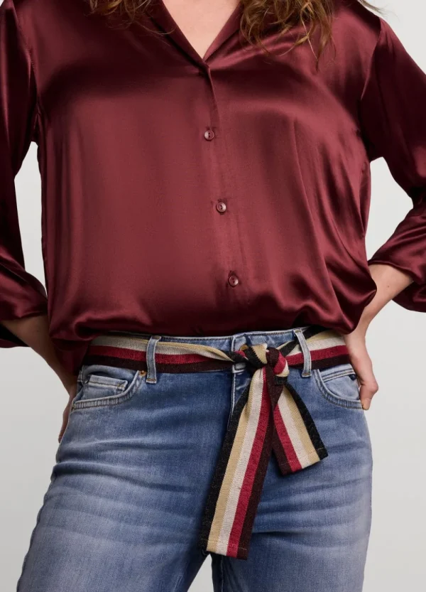 Vrouwen Summum Woman Accessoires | Gebreide Ceintuur