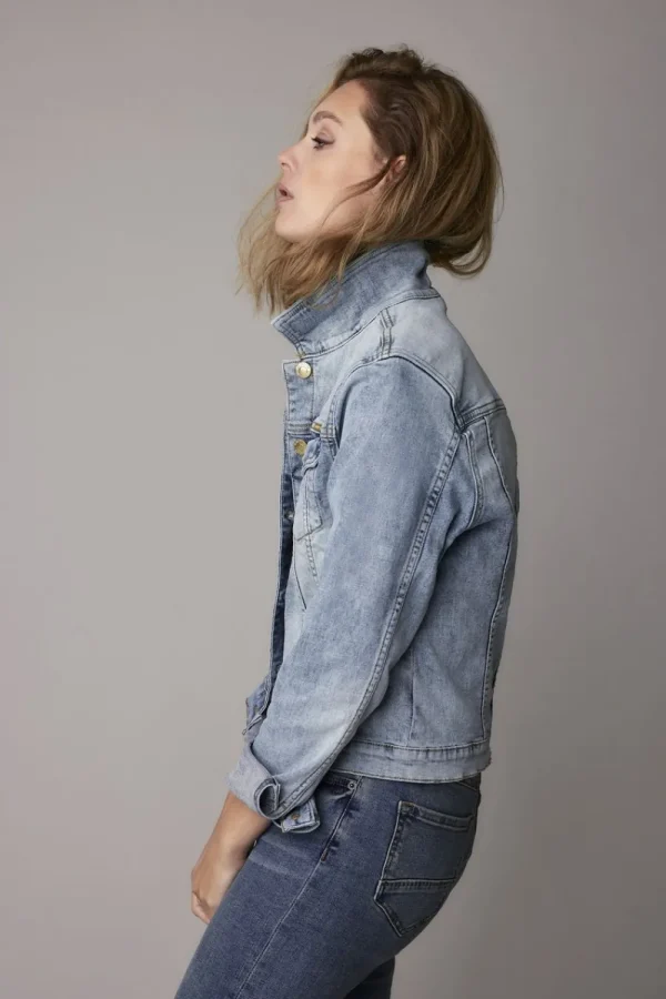 Vrouwen Summum Woman Jassen | Getailleerd Blue Daze-Spijkerjasje