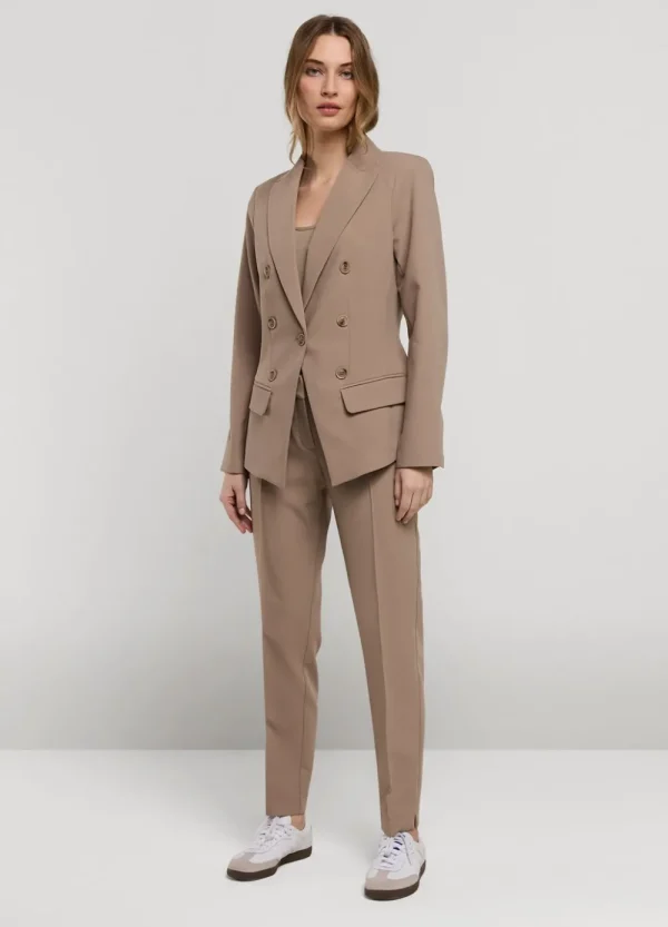 Vrouwen Summum Woman Blazers & Jasjes | Getailleerde Blazer Met Knopen
